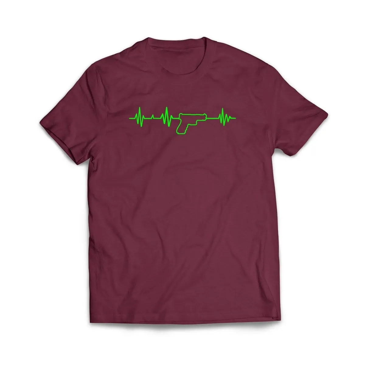 Life Support Gun Heartbeat T-Shirt