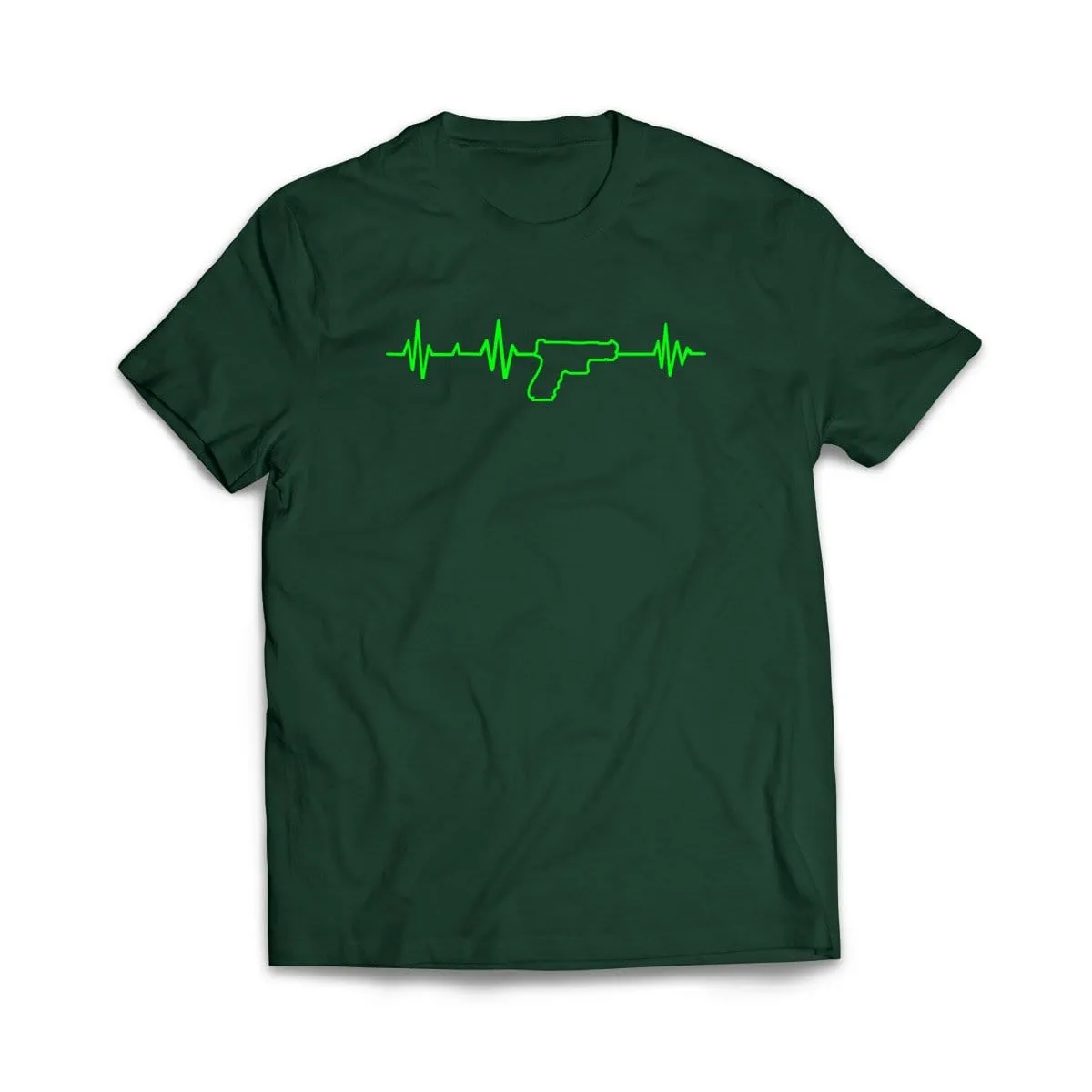 Life Support Gun Heartbeat T-Shirt