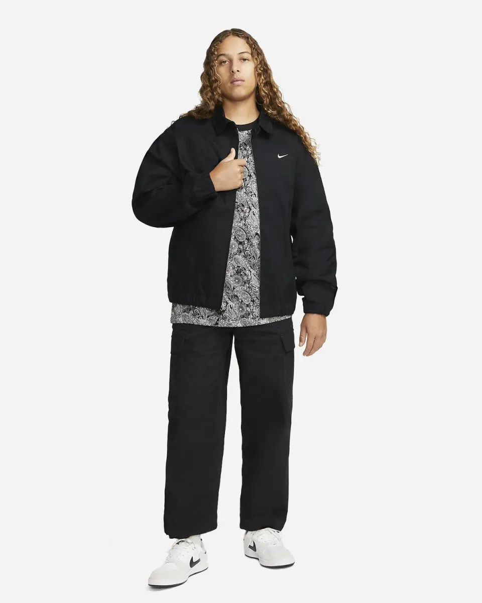 Lightweight Skate Jacket - Black/White