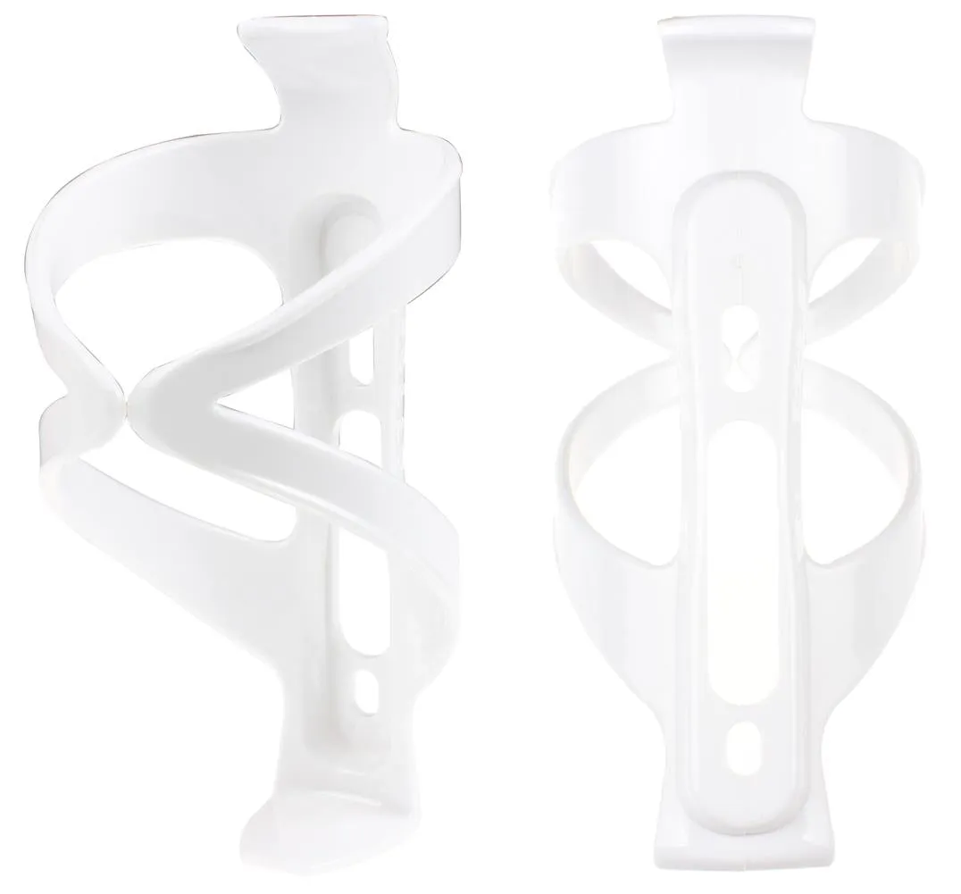 Lightweight Water Bottle Holder for Bicycle - Black, Red, Blue or White