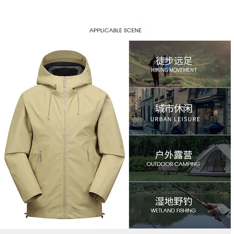 Lightweight Waterproof Shell Jacket for Men
