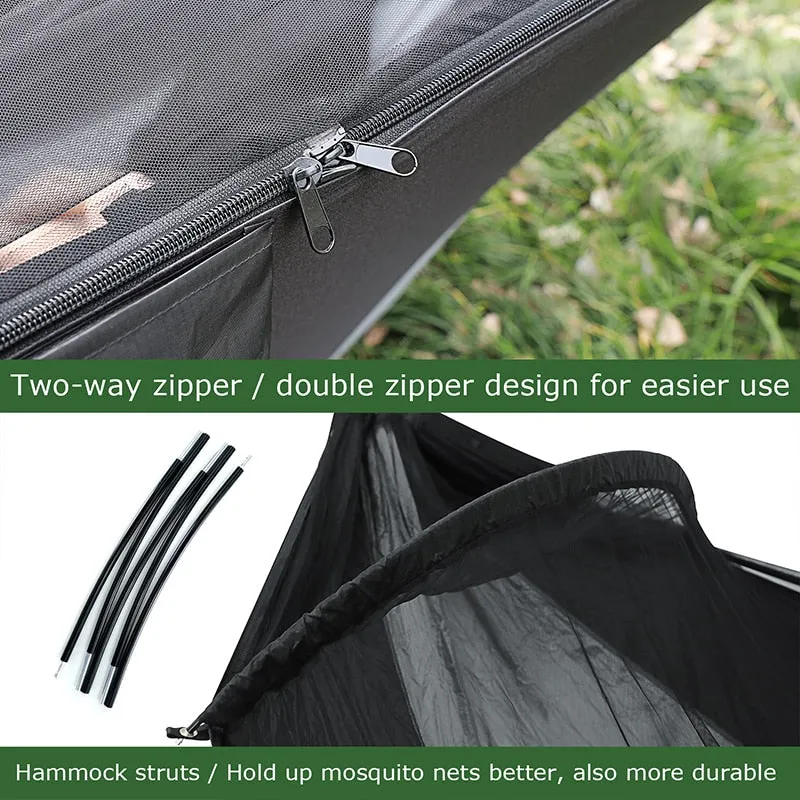 LockMesh  Camping Netted Hammock