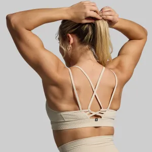 Lotus Sports Bra (Oatmeal)