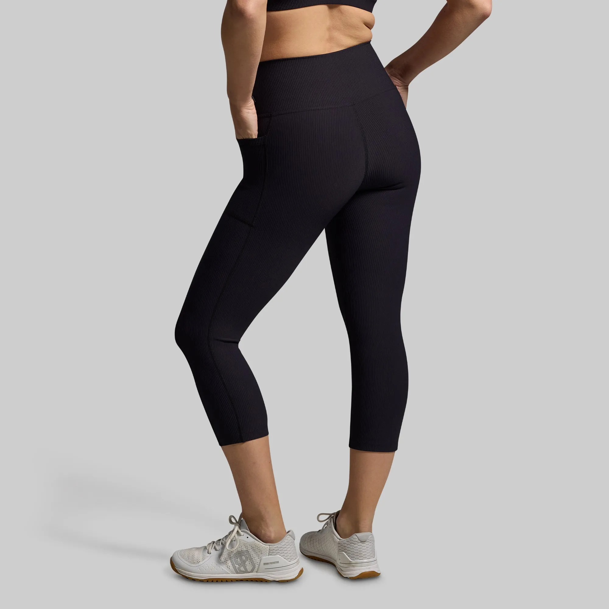 Lotus Sports Bra Set (Black)