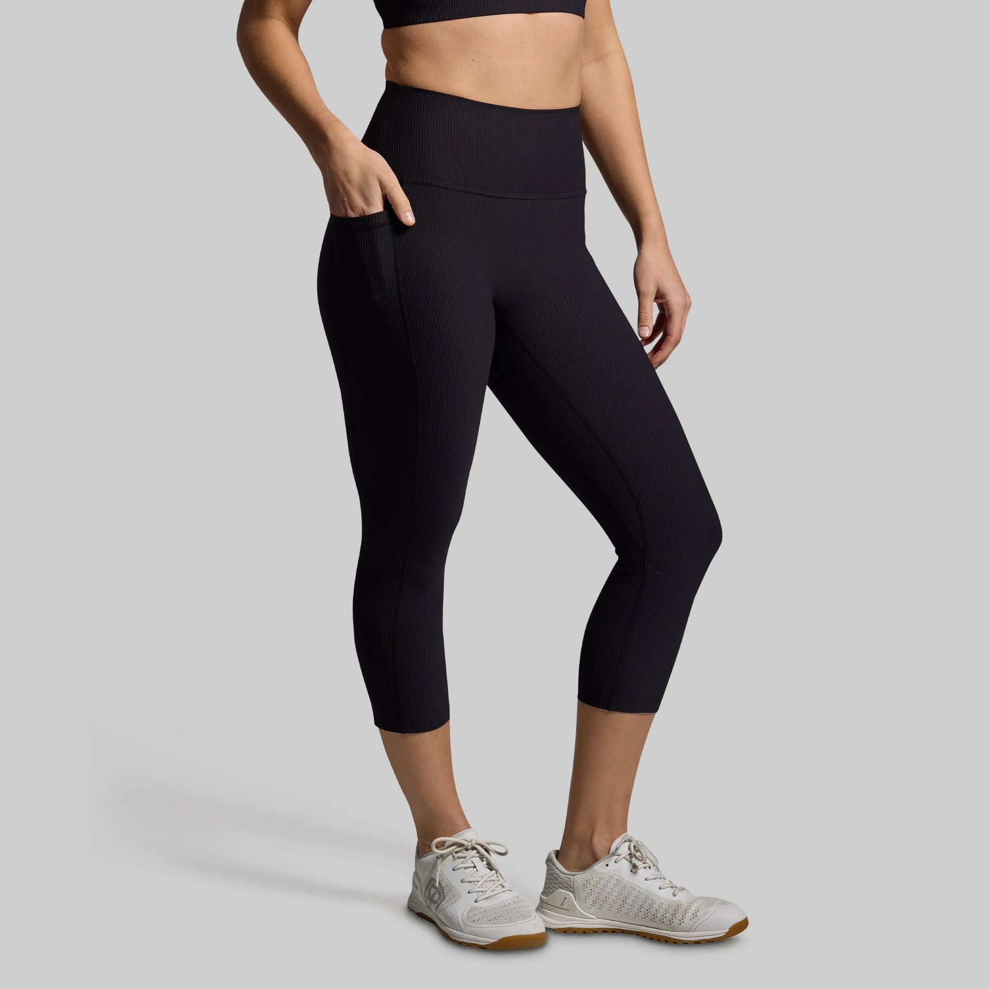 Lotus Sports Bra Set (Black)