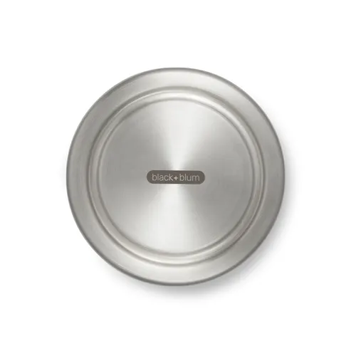 Lunch pot Glass Large Black Blum 600 ml Mandel GR-LB-M014
