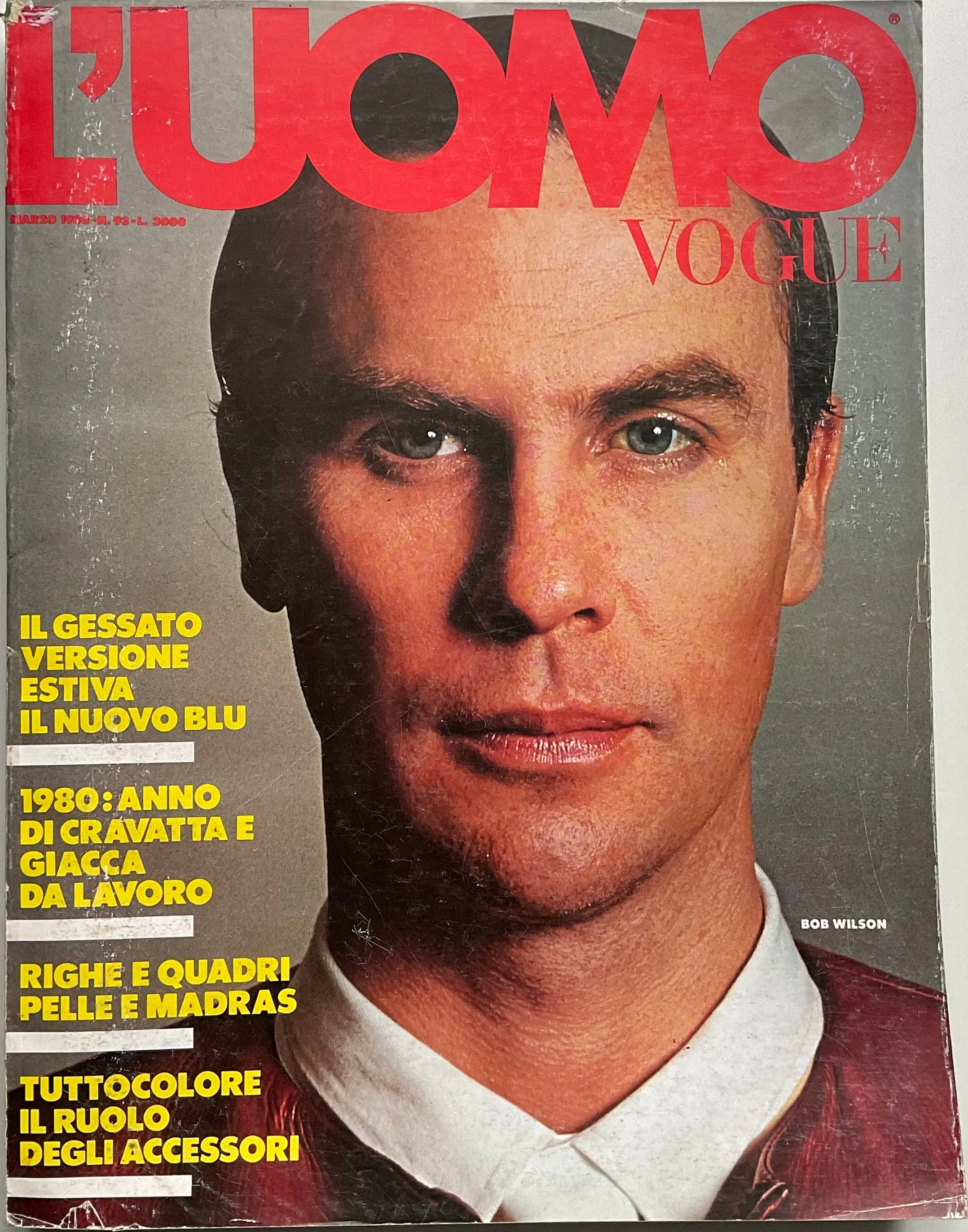 L’Uomo Vogue Marzo 1980 N. 93
