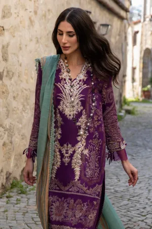 M221-005A-CU | Sana Safinaz Muzlin Spring Collection 2022 Vol 1  | Unstitched Printed Lawn Suits