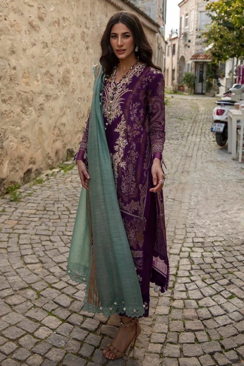 M221-005A-CU | Sana Safinaz Muzlin Spring Collection 2022 Vol 1  | Unstitched Printed Lawn Suits