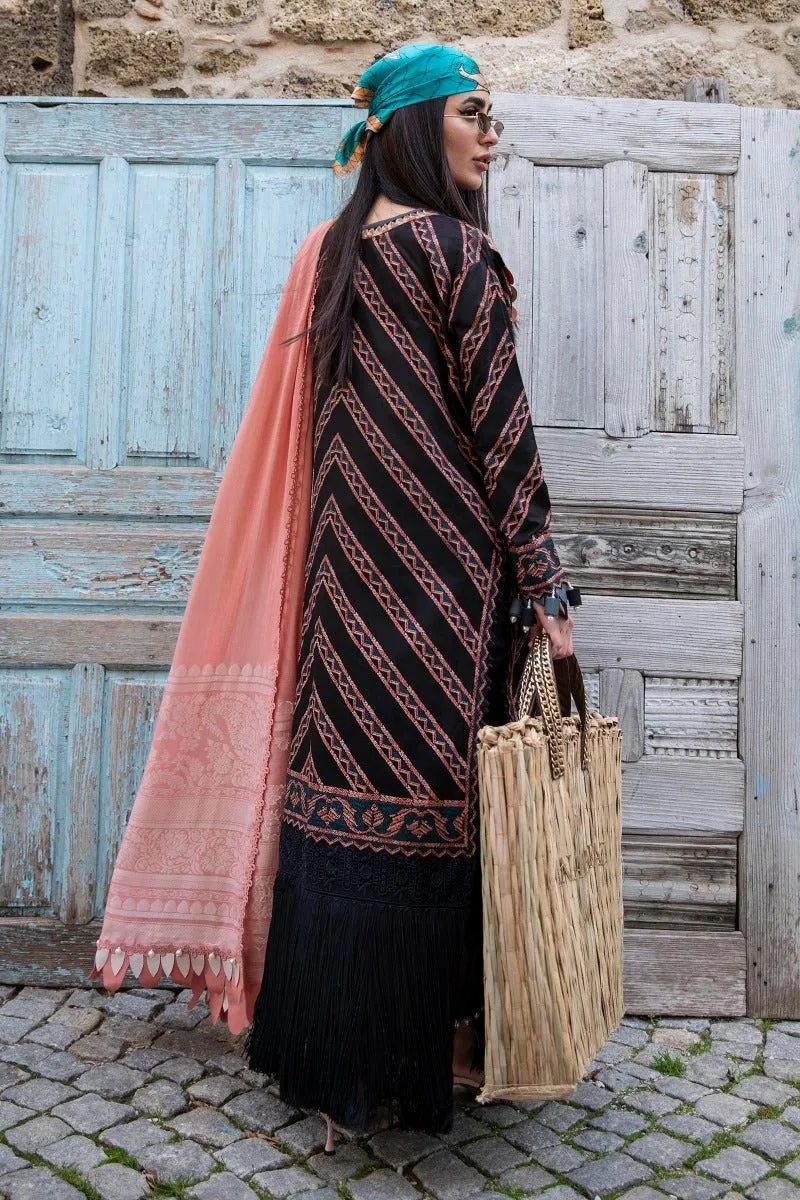 M221-012A-CM | Sana Safinaz Muzlin Spring Collection 2022 Vol 1  | Unstitched Printed Lawn Suits