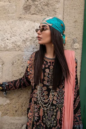 M221-012A-CM | Sana Safinaz Muzlin Spring Collection 2022 Vol 1  | Unstitched Printed Lawn Suits