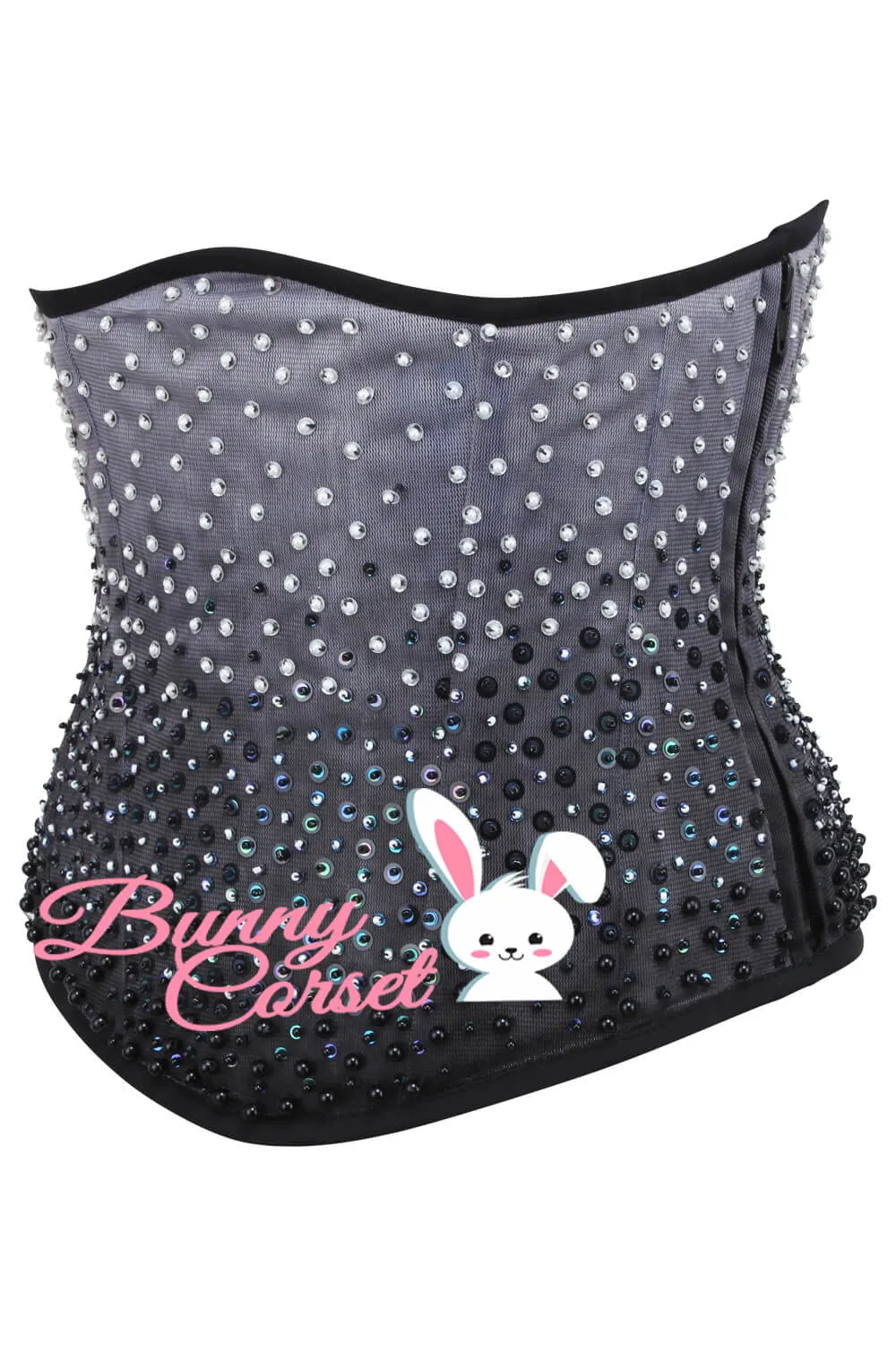 Madeleine Grey Ombre Couture Corset