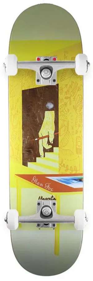 Magenta Glen Fox Sleep Board Complete Skateboard - 8.125"