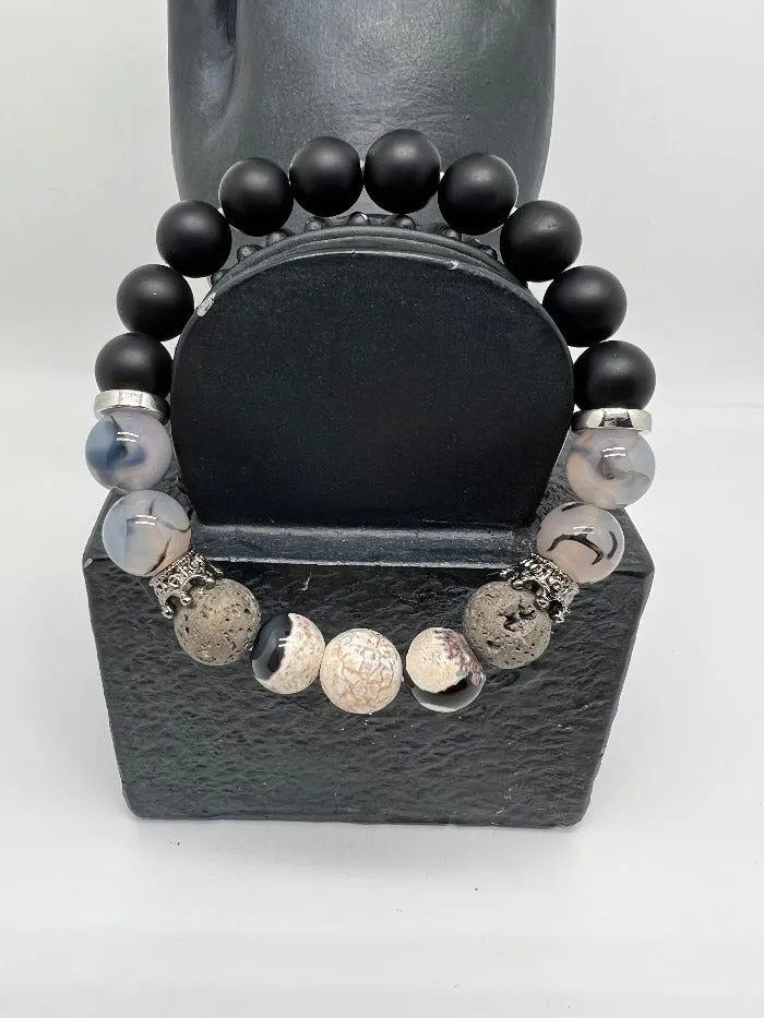 Marble Black Crown