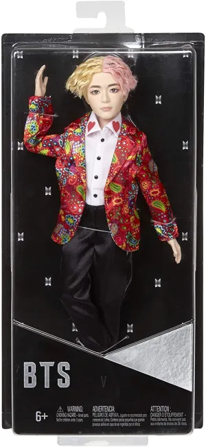 Mattel BTS v Idol Doll, Packaging has some damage, contents are perfect!