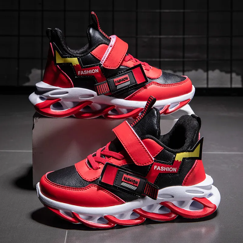 Medium And Big Kids Plus Cashmere Warm Sports Shoes