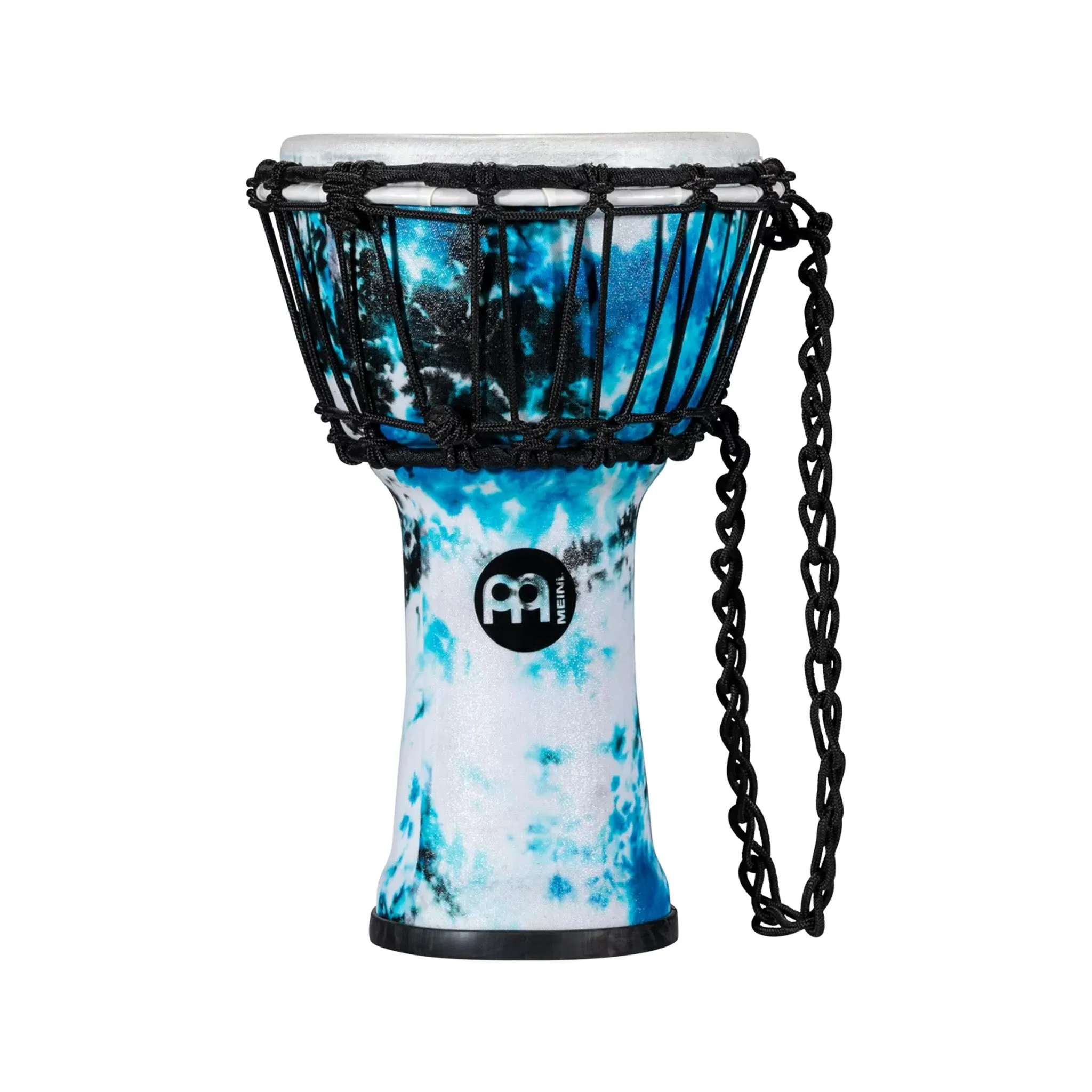 MEINL Percussion JRD-GB 7inch Jr. Djembe, Galactic Blue Tie Dye