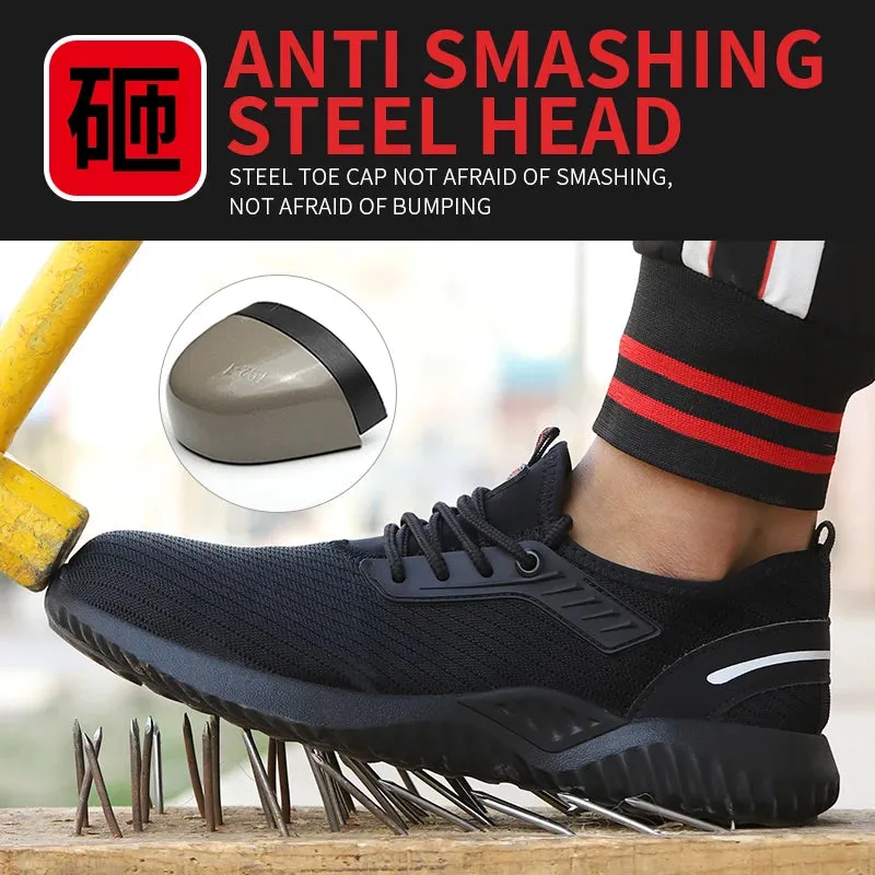 Men's Lightweight Safety Work Shoes