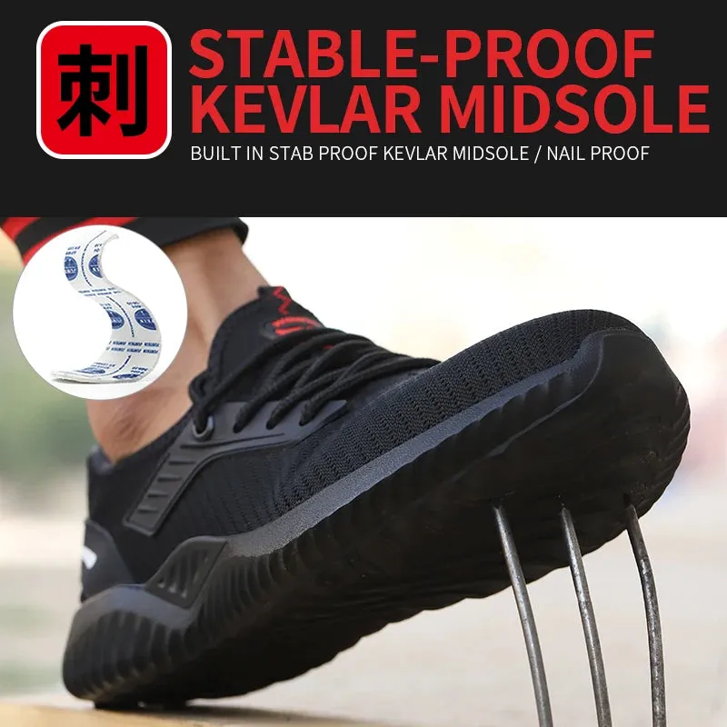Men's Lightweight Safety Work Shoes