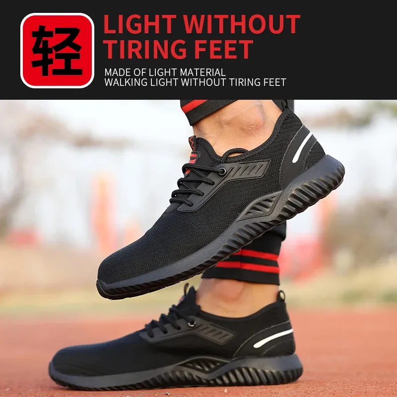 Men's Lightweight Safety Work Shoes