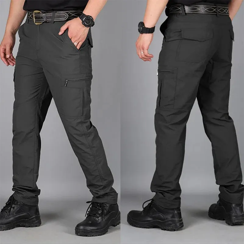 Men's Lightweight Waterproof Tactical Cargo Pants