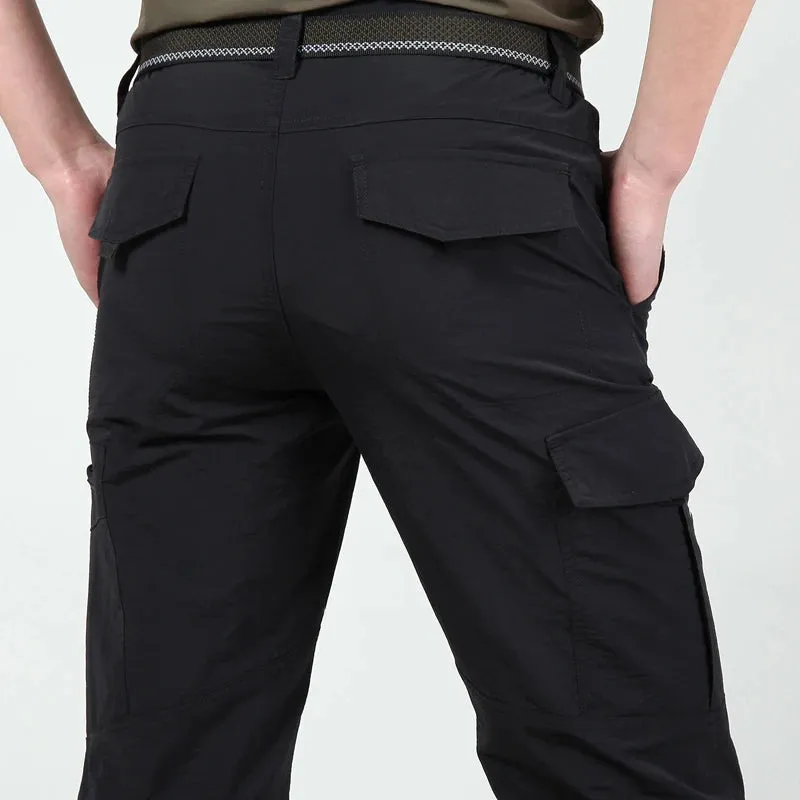 Men's Lightweight Waterproof Tactical Cargo Pants