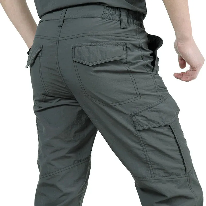 Men's Lightweight Waterproof Tactical Cargo Pants
