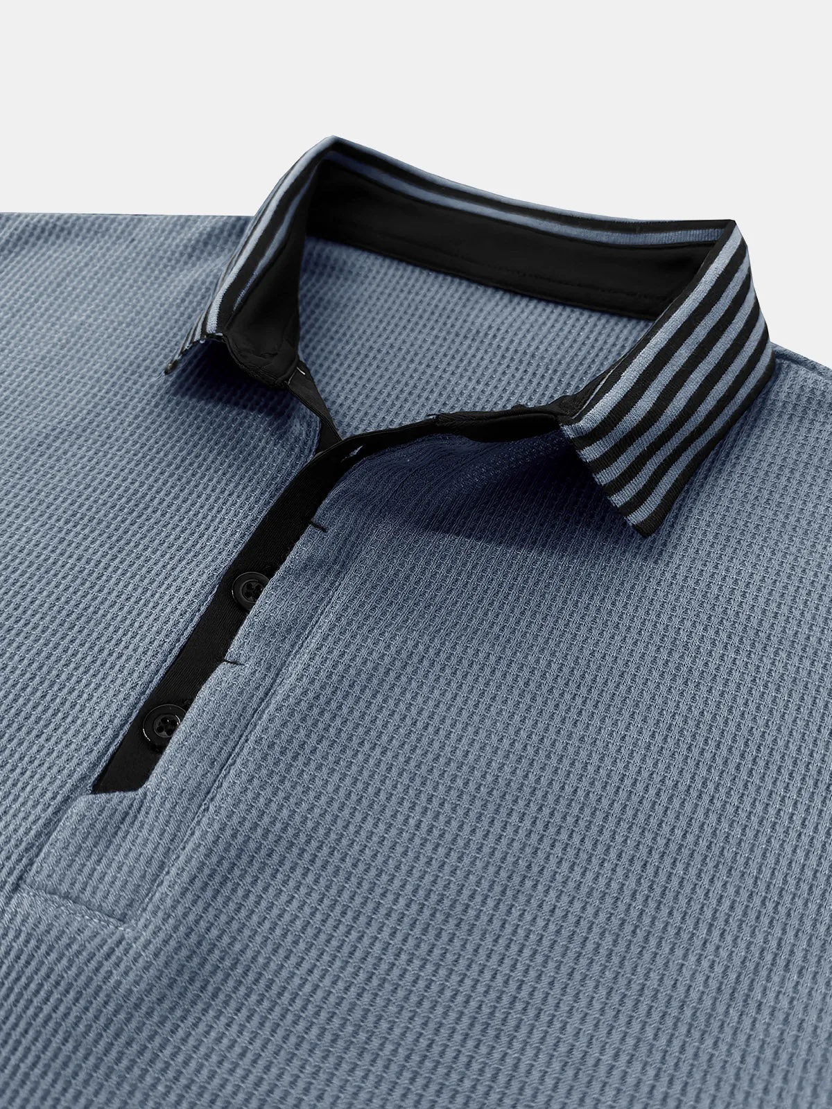Men's Solid Color Leisure Short Sleeve Summer Polo Shirt