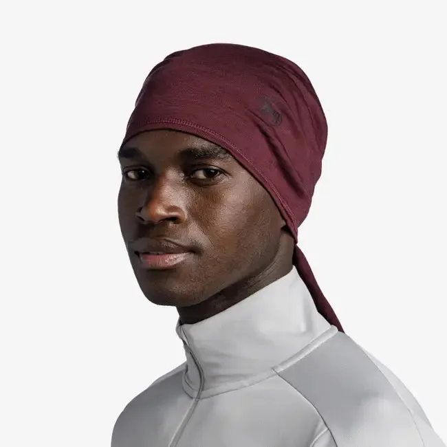 Merino Lightweight Neckwear - Solid Garnet