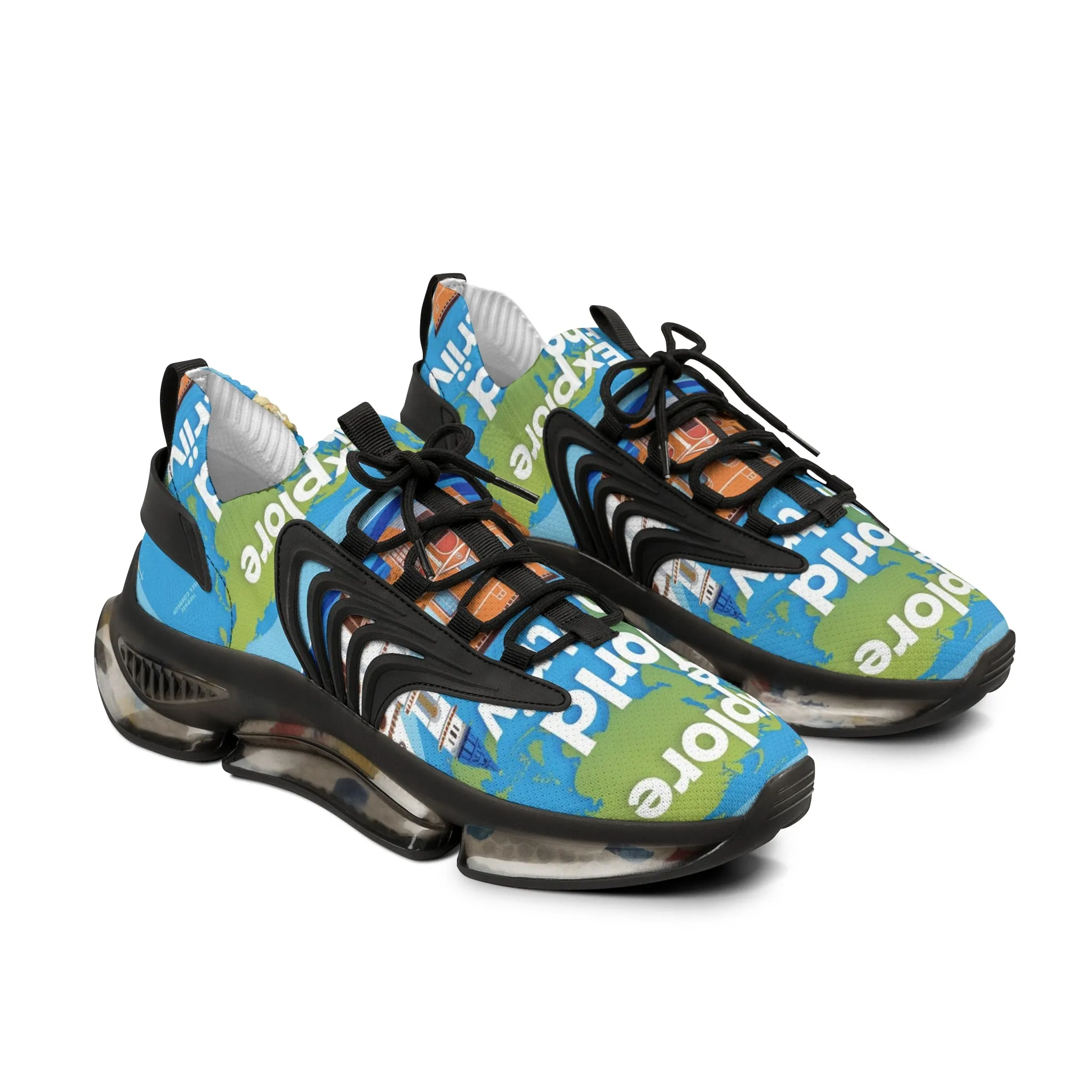 Mesh Sneakers - Explore the World Men's Trendy Travel Shoes