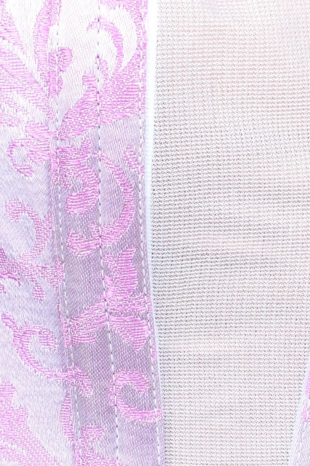 Mesh with Brocade Waist Training Corset (ELC-701)