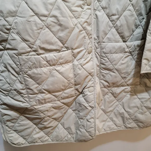 Michael Stars Sonnet Quilted Jacket Light Olive Size 2X NEW!