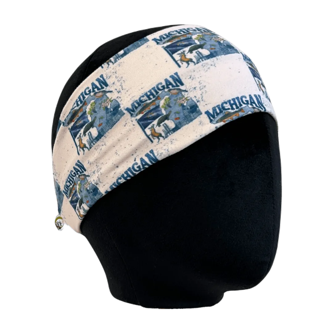 Michigan Things Stretch Headband