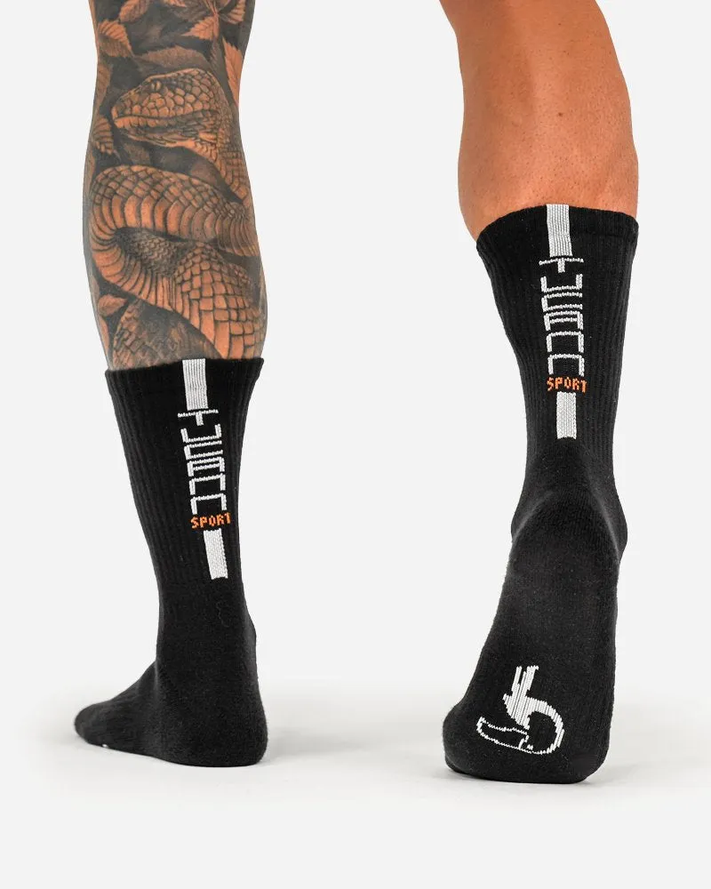Mid-Rise Socks - Black