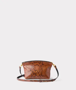 Mini Elle Exotic Clutch :: Amber