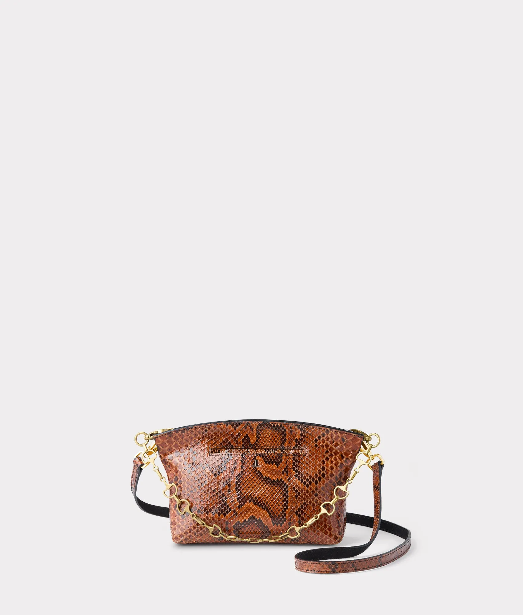 Mini Elle Exotic Clutch :: Amber
