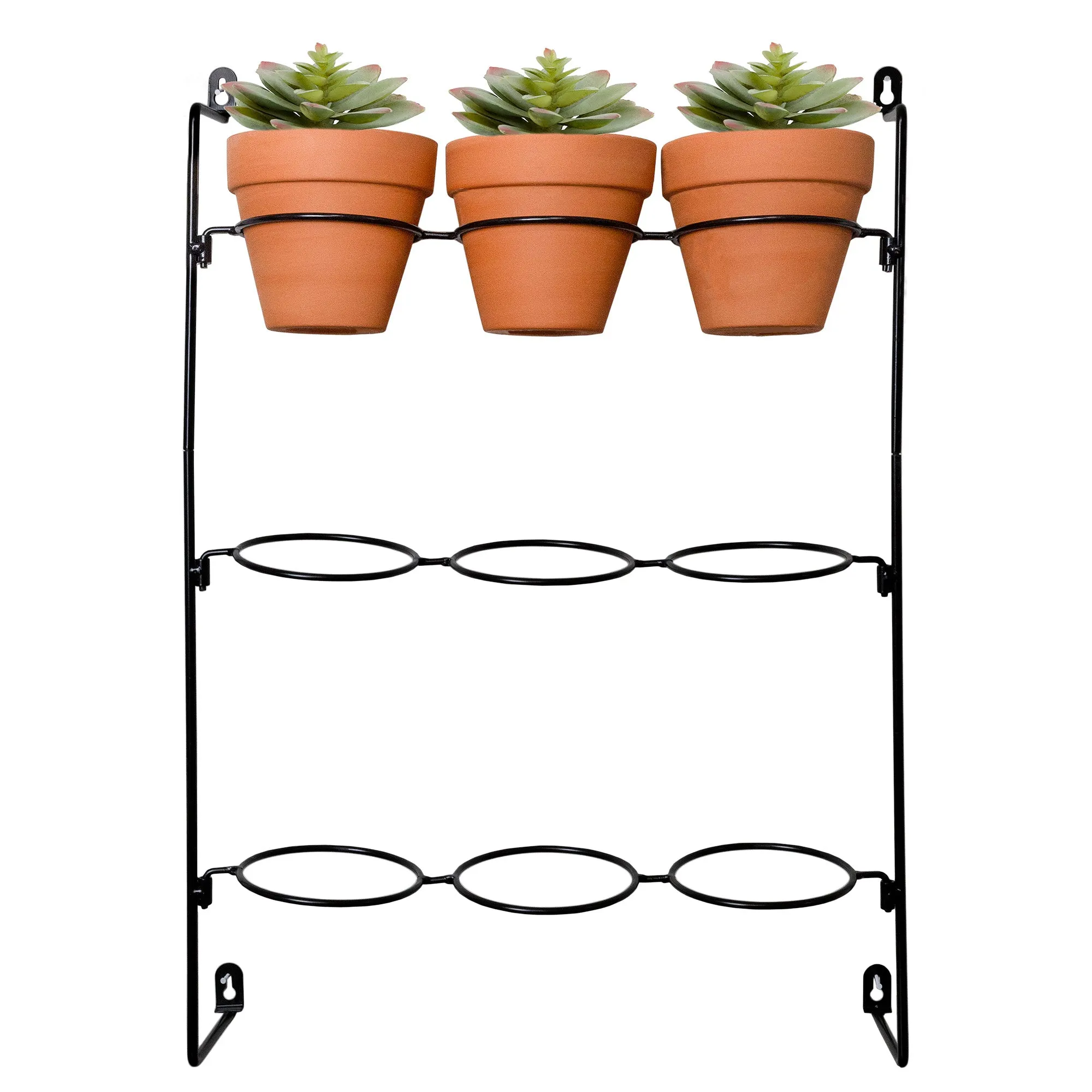 Mini Flower Pot Hanging Rack (Holds 4-Inch Pots, Case of 18)