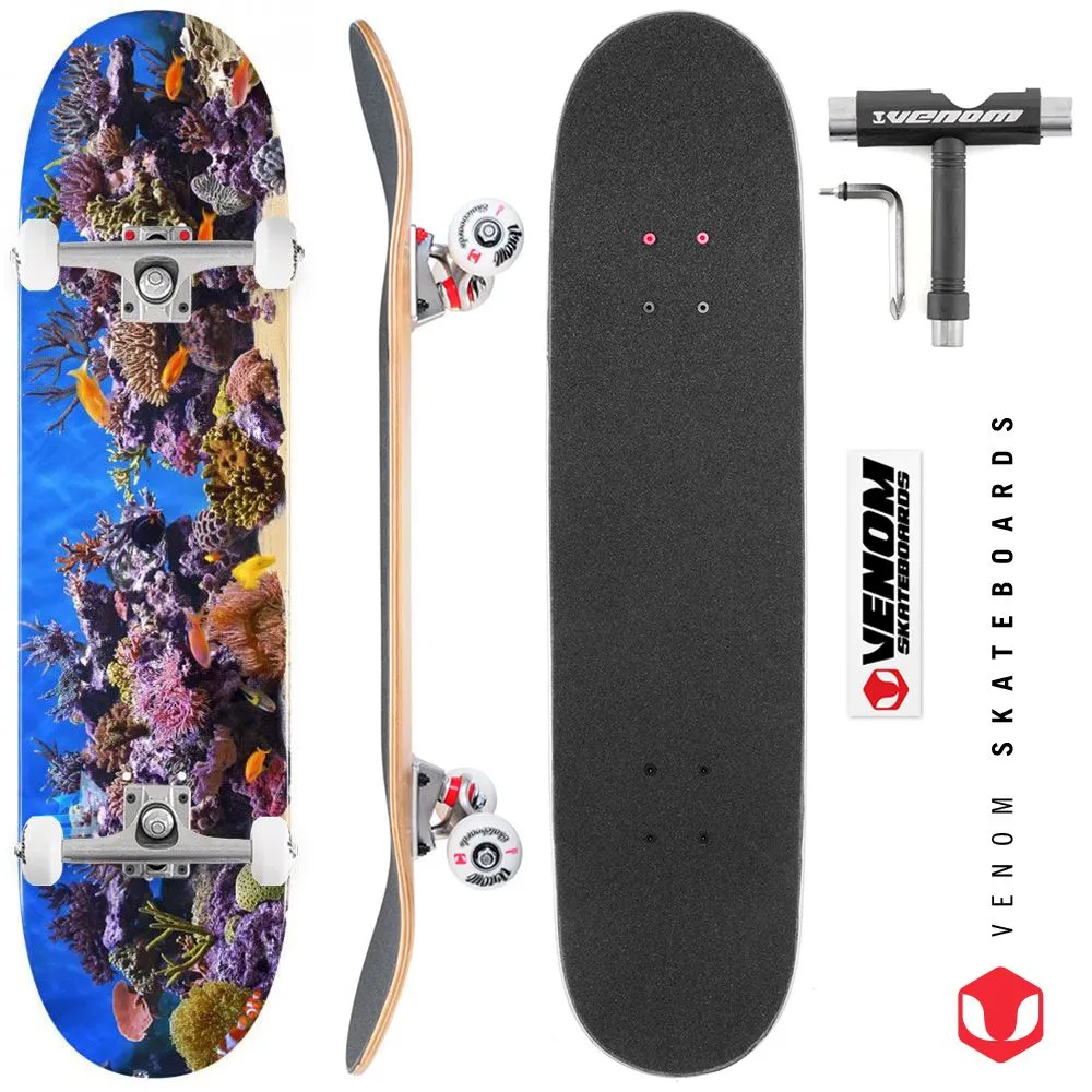 Mini Logo FF&F 18 Fish Tank 191 Mini Custom Complete Skateboard - 7.5"