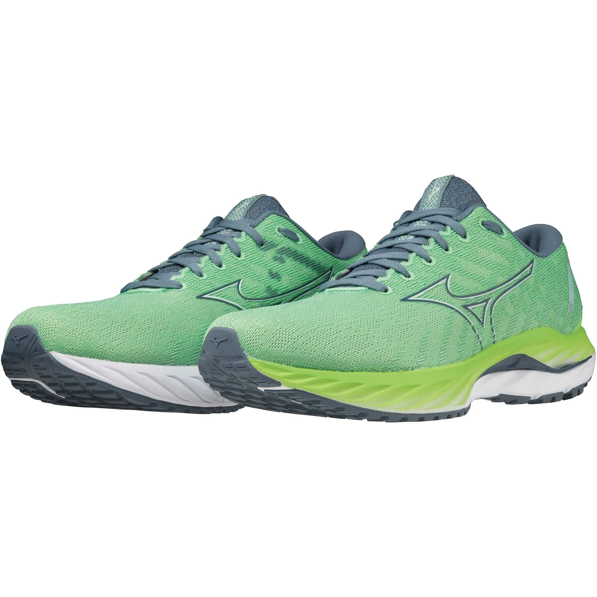 Mizuno Wave Inspire 19 Mens Running Shoes - Green