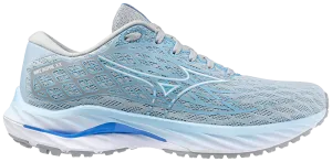 Mizuno Wave Inspire 20 (B Width) - Grey/Blue (Womens)