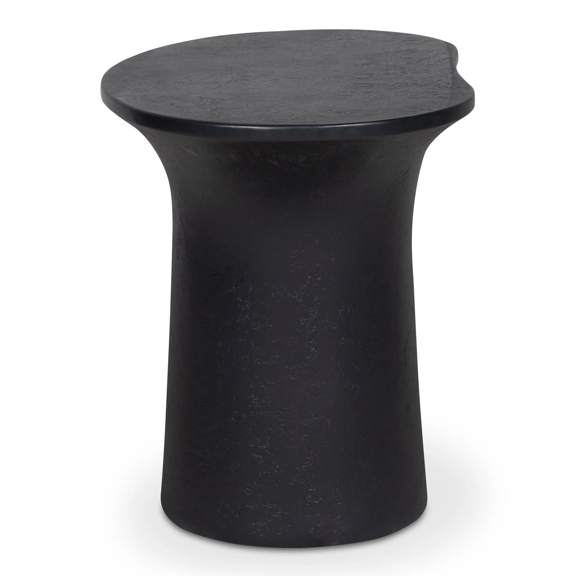 Modern Freeform Glass-topped Outdoor Table