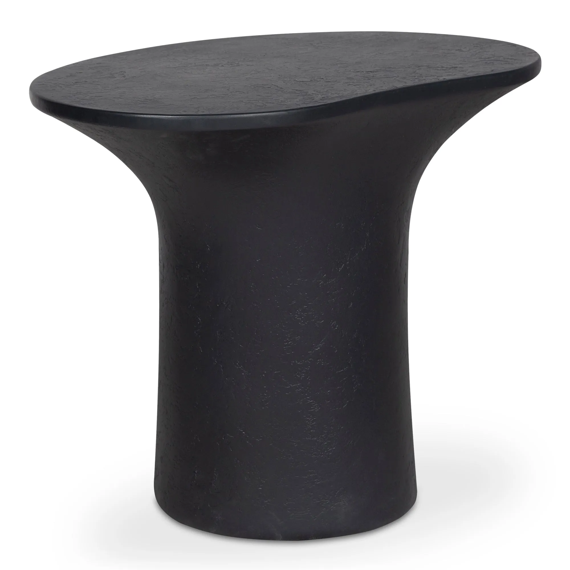 Modern Freeform Glass-topped Outdoor Table
