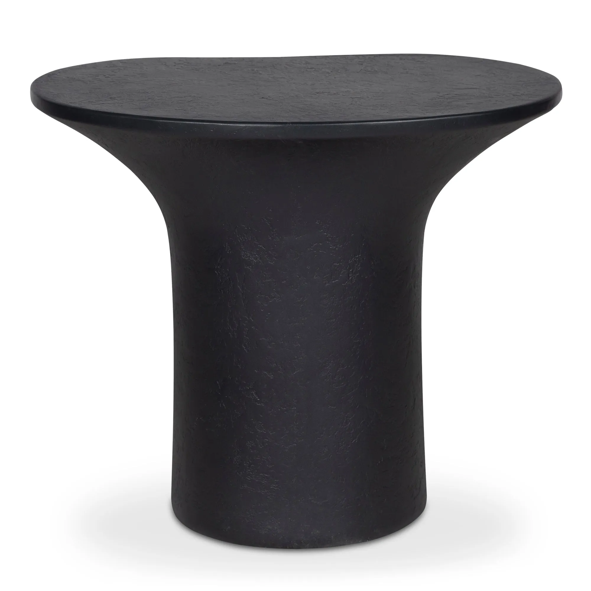 Modern Freeform Glass-topped Outdoor Table