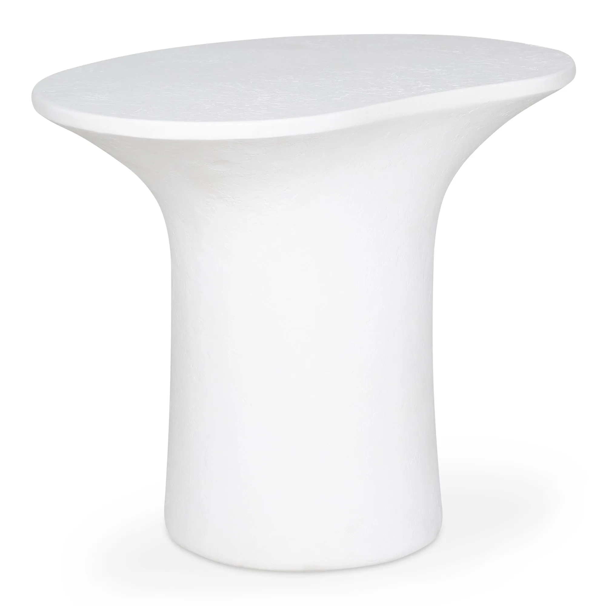 Modern Freeform Glass-topped Outdoor Table