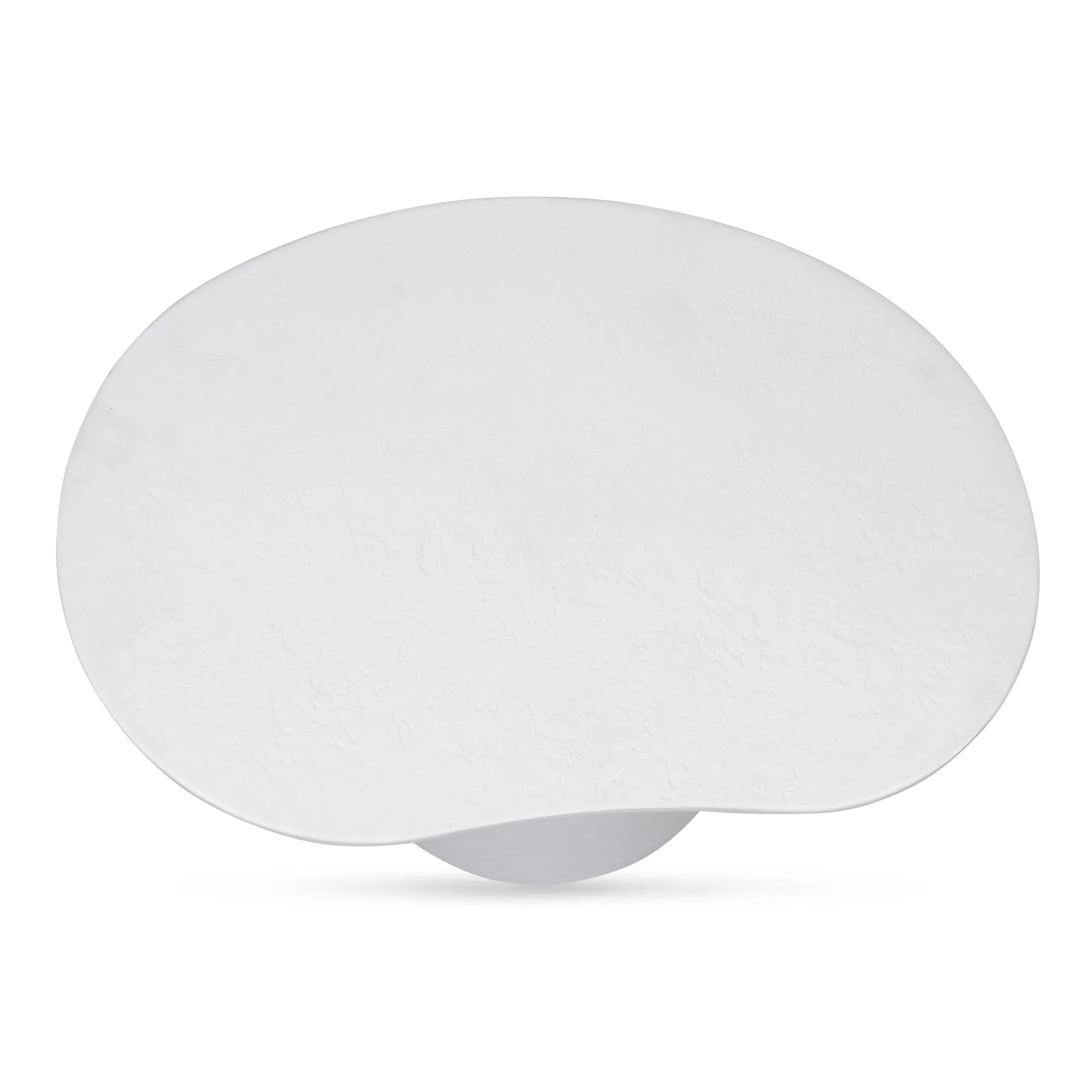 Modern Freeform Glass-topped Outdoor Table