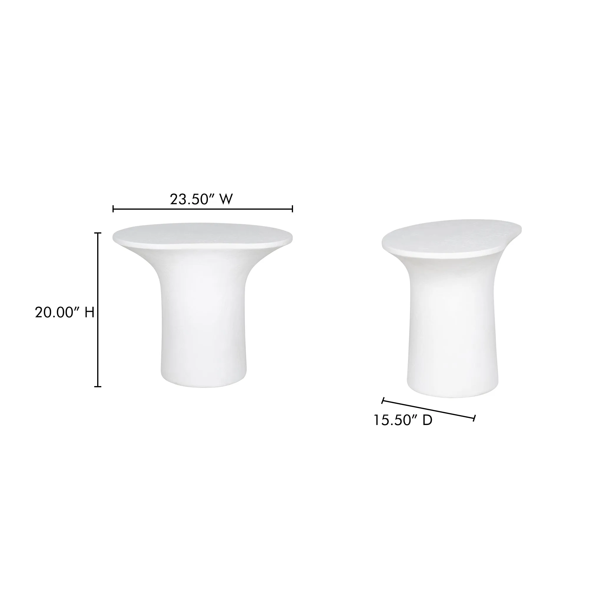 Modern Freeform Glass-topped Outdoor Table