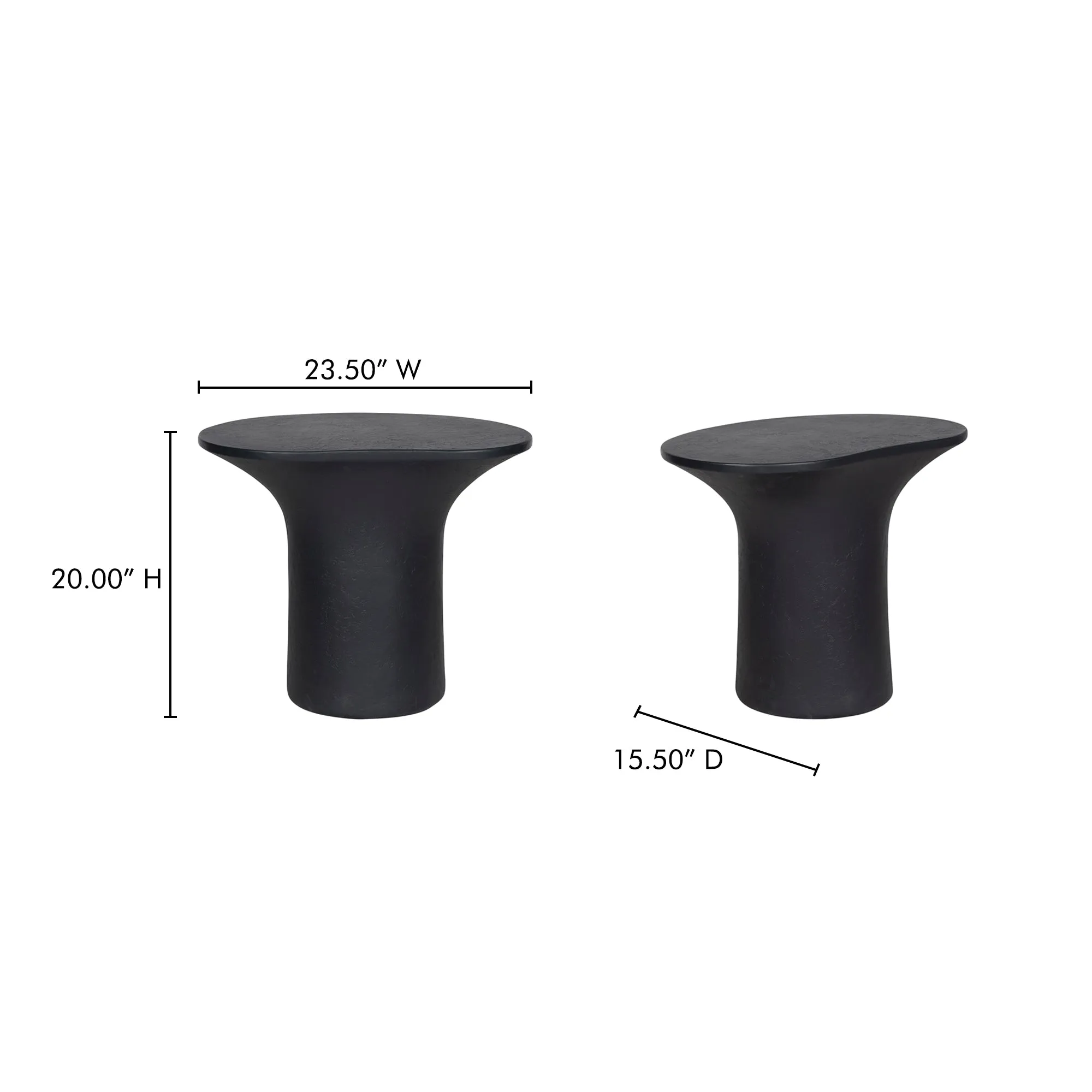 Modern Freeform Glass-topped Outdoor Table