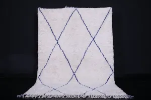 Moroccan rug - Beni Ourain rug - wool berber carpet