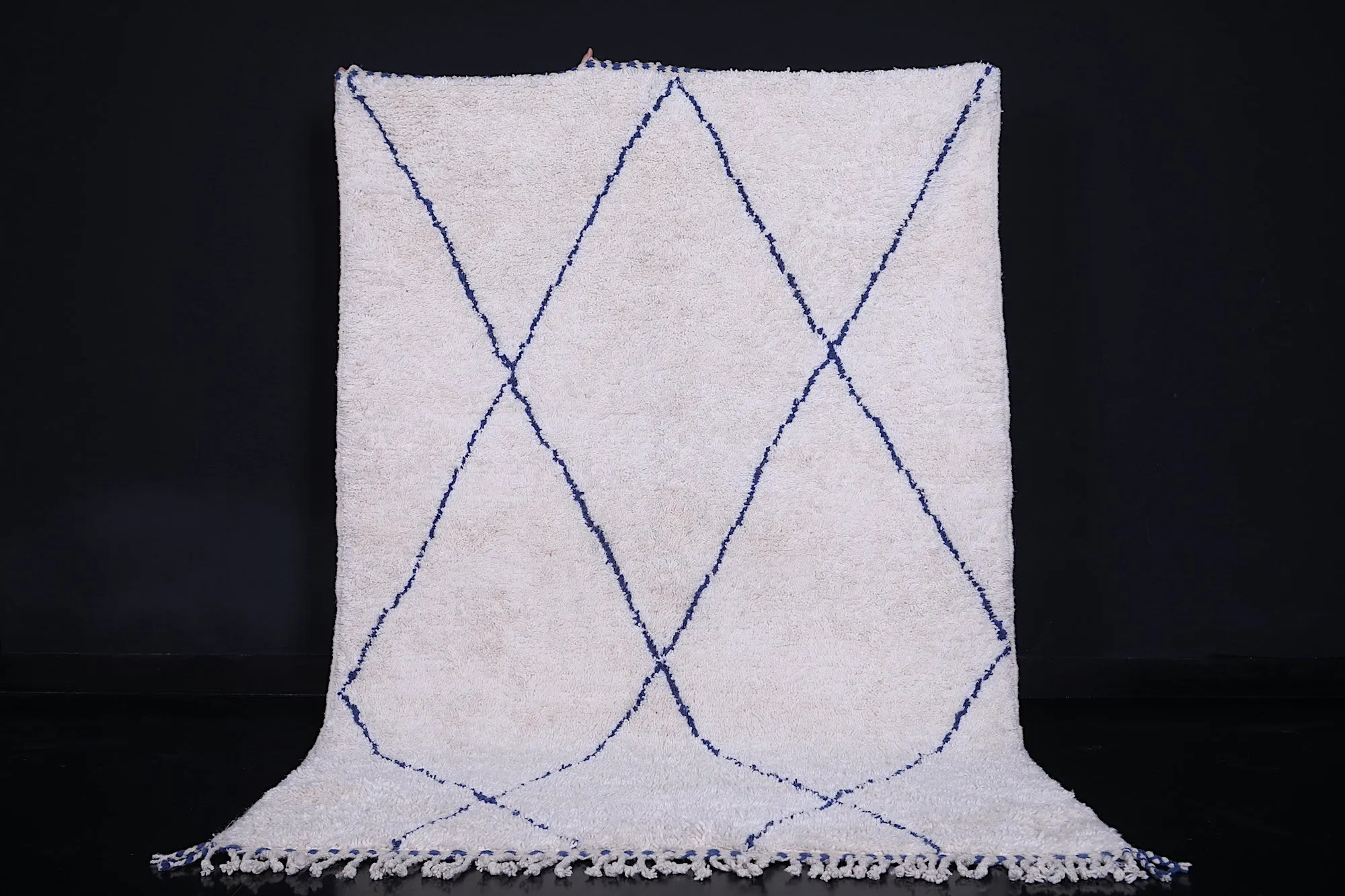 Moroccan rug - Beni Ourain rug - wool berber carpet