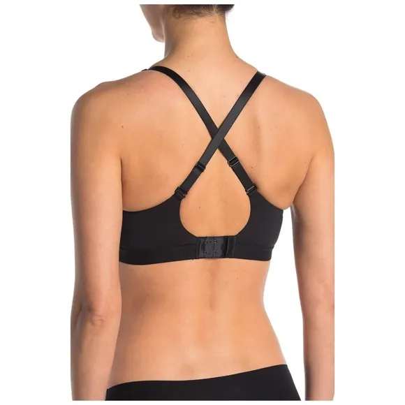 Natori Black Convertible Underwire Sports Bra 40DD